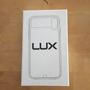 LUX iPhoneX charging phone case